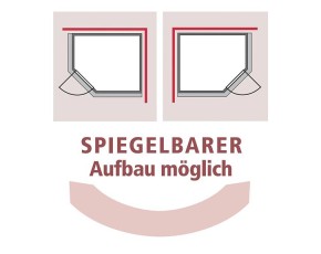 Karibu Innensauna Malin + Dachkranz + 9kW Bio-Kombiofen + externe Steuerung Easy bio - 68mm Elementsauna - Energiespartür - Ecksauna