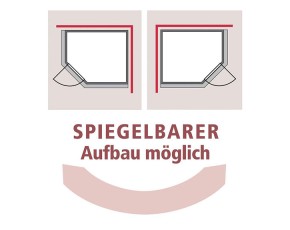 Karibu Innensauna Variado + Dachkranz + 9kW Saunaofen + externe Steuerung - 68mm Systemsauna - Energiespartür